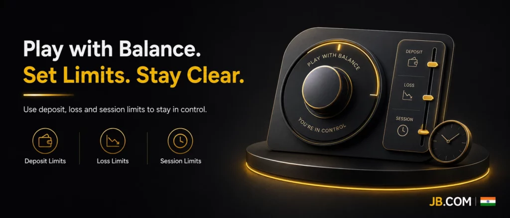 Indian players set gaming limits with JB.COM